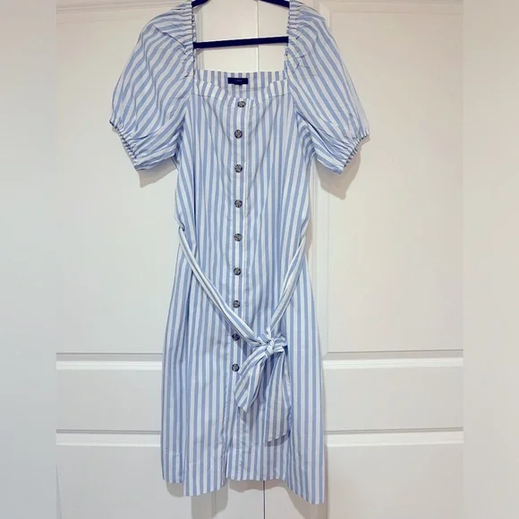 J.Crew NWOT cottage dress 💯 cotton size large - Picture 9 of 10